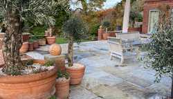 Design a Patio Fit for a Mediterranean-Style Garden