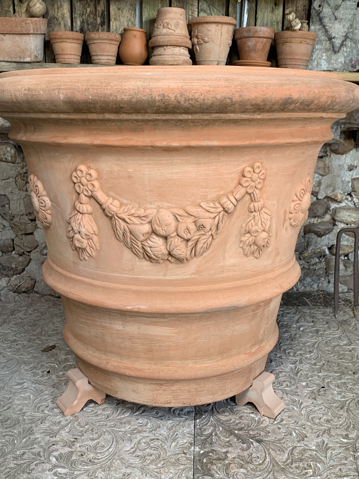 High Arch Pot Feet | Our Products | Mud Mountain - Hand Made Italian